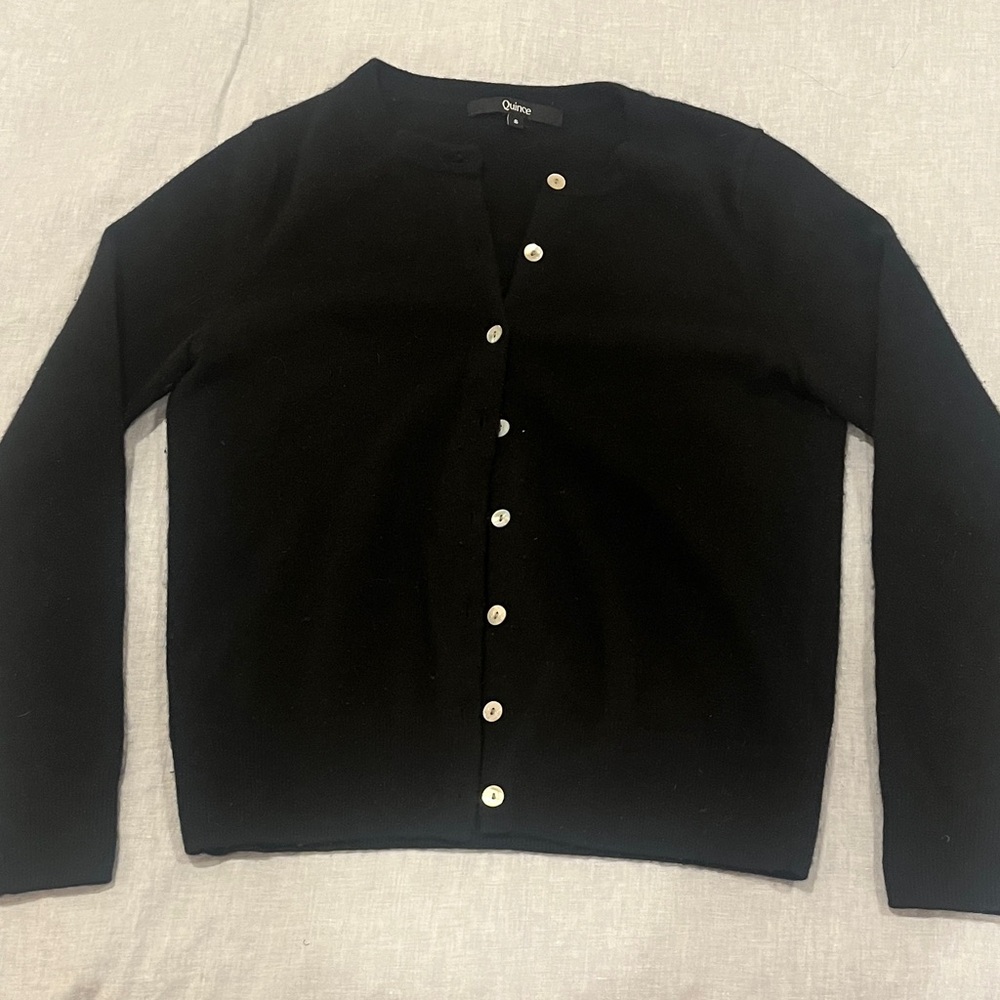 Quince cashmere cardigan